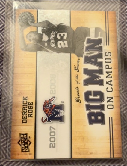 2010 Upper Deck Greats of the Game #114 Derrick Rose — front
