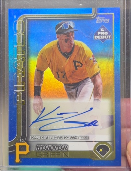 2025 Topps Pro Debut Chrome #PDC-32 Konnor Griffin — front