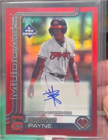 2025 Topps Pro Debut #PD-25 Braylon Payne — front