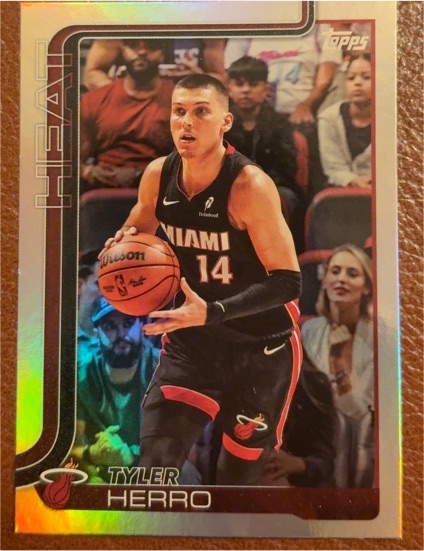 2025-26 Topps #73 Tyler Herro Miami Heat — front