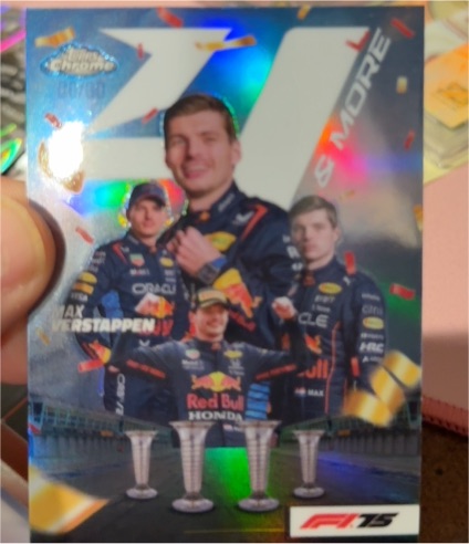 2025 Topps Chrome F1 #4N-1 Max Verstappen 4 & More — front