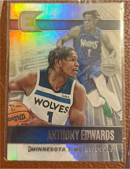 2021-22 Panini Chronicles Essentials #307 Anthony Edwards — front