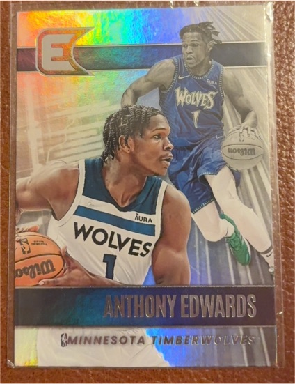 2021-22 Panini Chronicles Essentials #307 Anthony Edwards — front