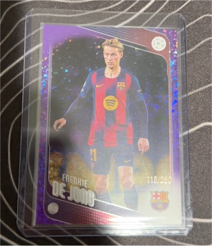 2025-26 Topps UEFA Club Competitions #135 Frenkie de Jong — front