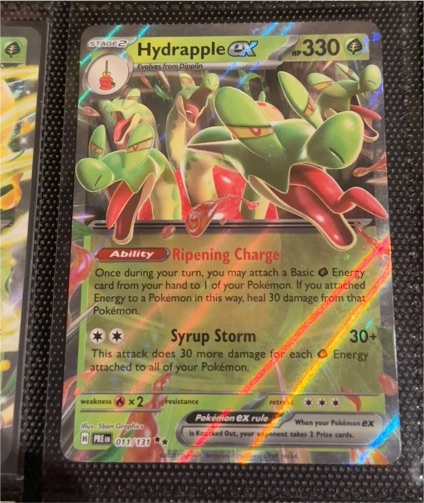 2025 Pokémon SV: Prismatic Evolutions #011 Hydrapple ex — front