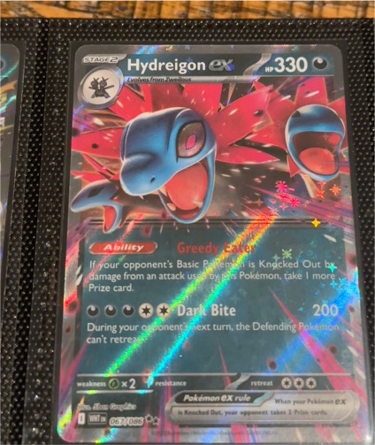 2022 Pokémon SV: White Flare #067 Hydreigon ex — front