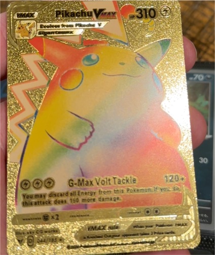 2020 Pokémon Vivid Voltage #044 Pikachu VMAX — front