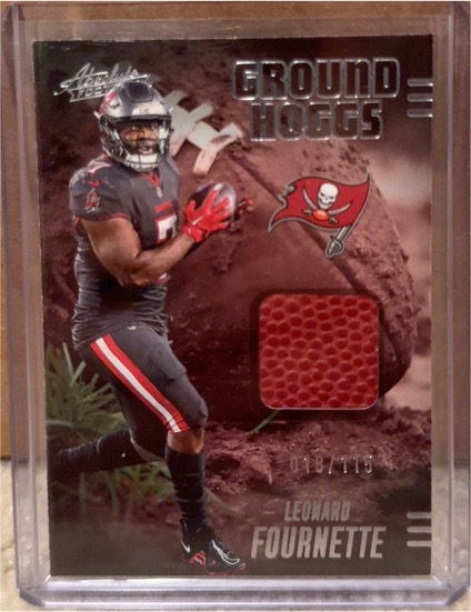 2025 Panini Absolute Ground Hoggs #GHM-LFO Leonard Fournette — front