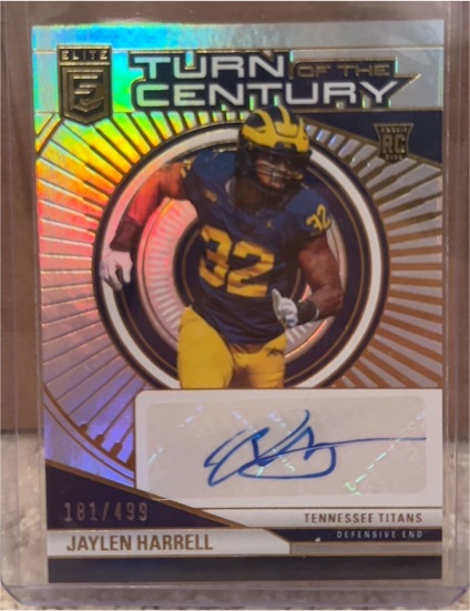 2024 Panini Elite Turn of the Century #181 Jaylen Harrell — front