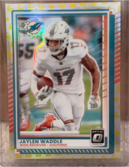 2025 Donruss Optic #160 Jaylen Waddle — front