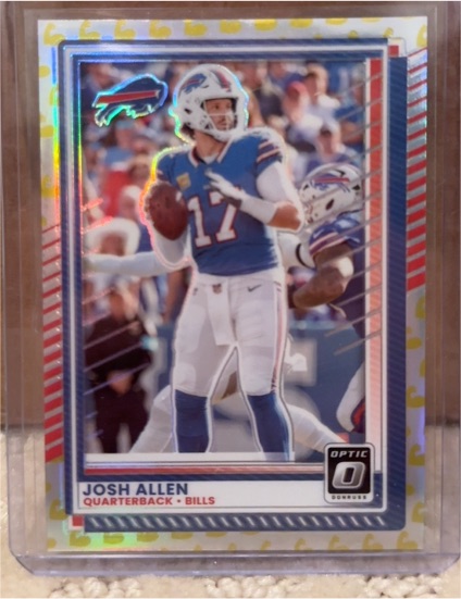 2025 Panini Donruss Optic #70 Josh Allen — front