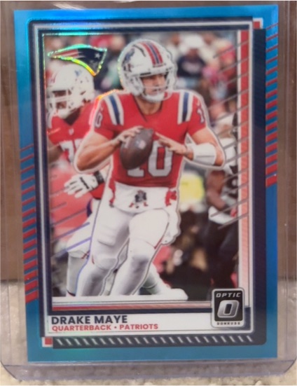 2025 Panini Donruss Optic #47 Drake Maye — front