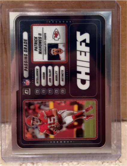 2025 Panini Donruss Optic #5 Patrick Mahomes II Passing Grade — front