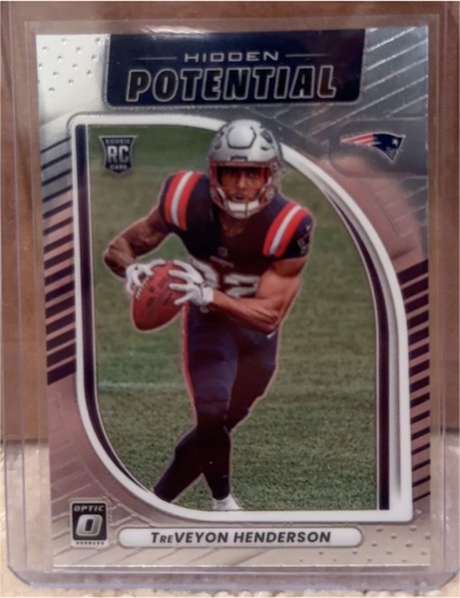 2025 Donruss Optic #13 TreVeyon Henderson Hidden Potential — front
