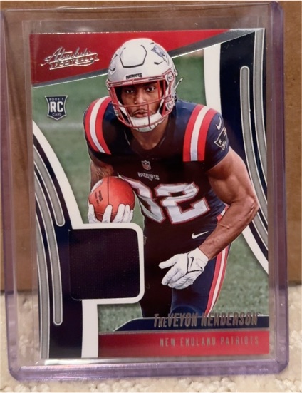 2025 Panini Absolute #ARM-THN TreVeyon Henderson — front
