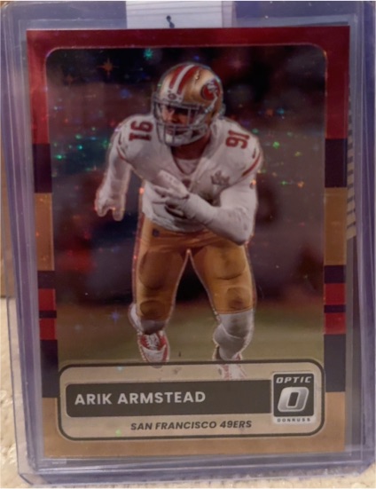 2025 Panini Donruss Optic #91 Arik Armstead — front