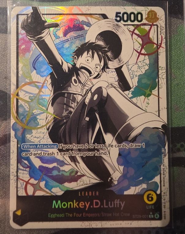 2026 One Piece TCG #ST29-001 Monkey.D.Luffy — front