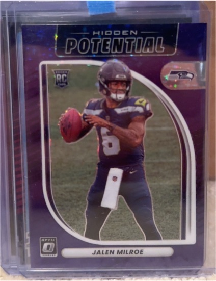 2025 Panini Donruss Optic #14 Jalen Milroe — front