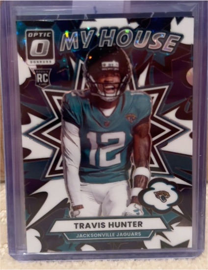 2025 Panini Donruss Optic #3 Travis Hunter My House — front
