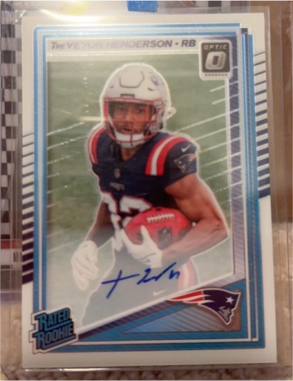 2025 Panini Donruss Optic #248 TreVeyon Henderson — front