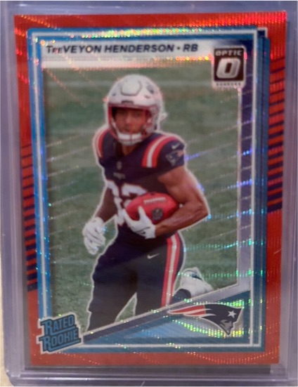 2025 Panini Donruss Optic #332 TreVeyon Henderson — front