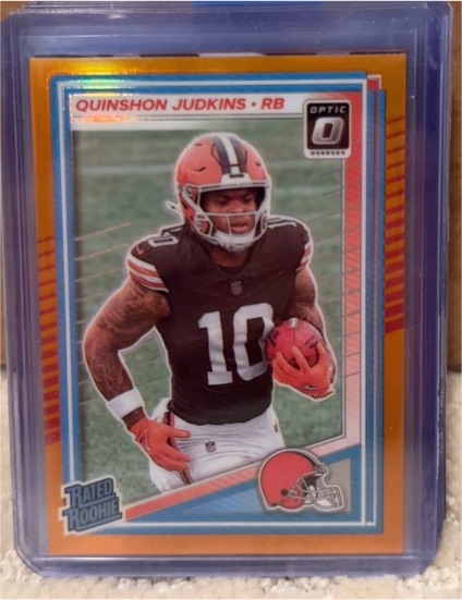 2025 Panini Donruss Optic #252 Quinshon Judkins Rated Rookie — front