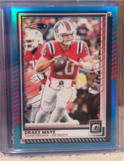 2025 Panini Donruss Optic #47 Drake Maye — front