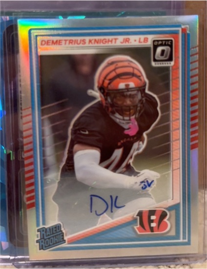 2025 Panini Donruss Optic #296 Demetrius Knight Jr. — front