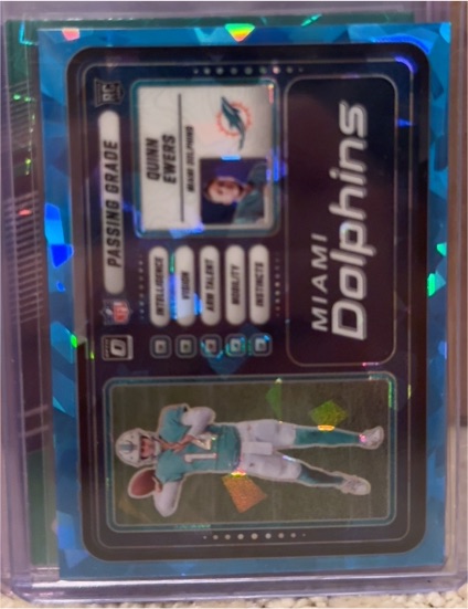 2025 Donruss Optic #4 Quinn Ewers Passing Grade — front