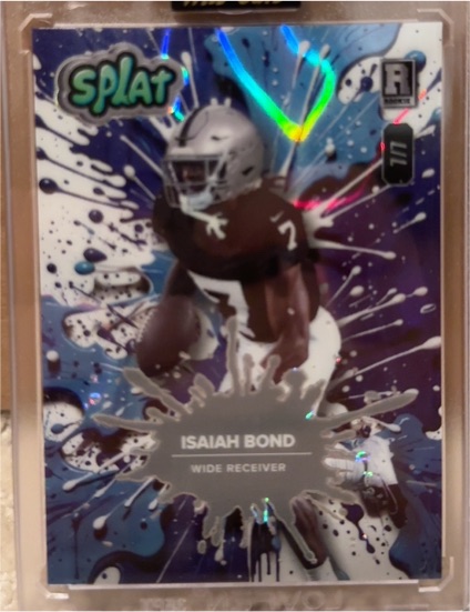 2025 Wild Card Splat Isaiah Bond — front