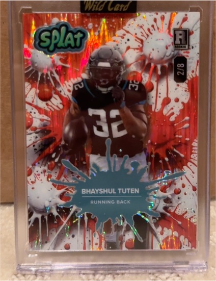 2025 Wild Card Splat #2/8 Bhayshul Tuten — front