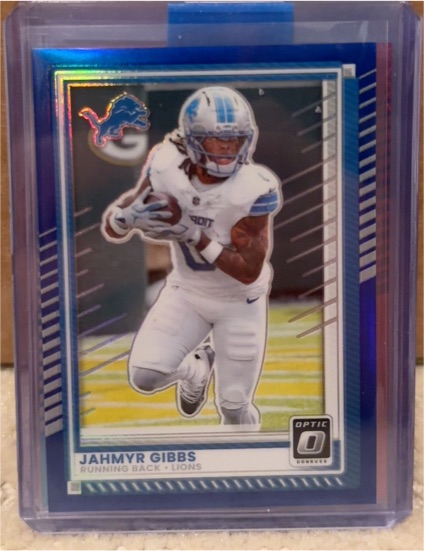 2025 Panini Donruss Optic #79 Jahmyr Gibbs — front