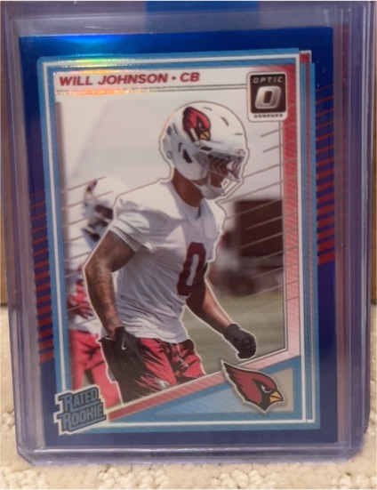 2025 Panini Donruss Optic #247 Will Johnson — front