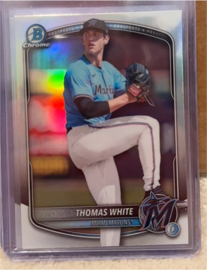 2025 Bowman Draft Chrome #BDC-26 Thomas White — front