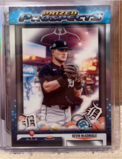 2025 Bowman Draft #PP-2 Kevin McGonigle Prized Prospects — front
