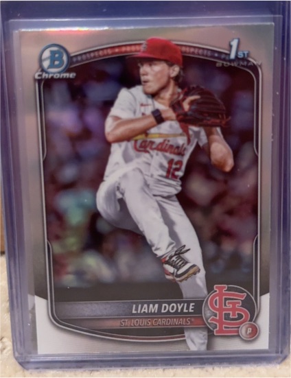 2025 Bowman Draft #BDC-12 Liam Doyle — front