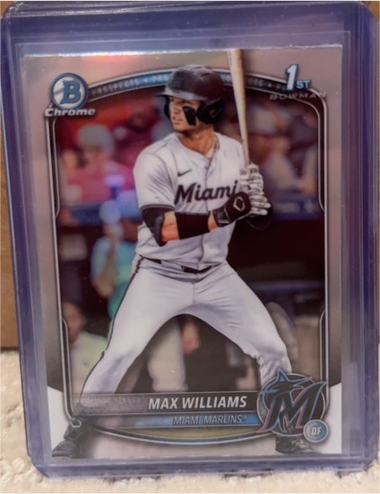 2025 Bowman Chrome #BDC-68 Max Williams — front
