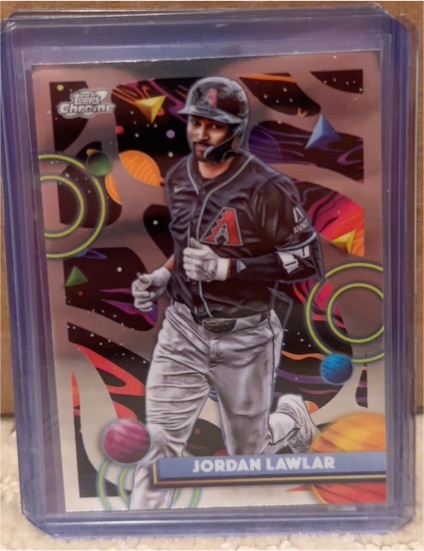 2025 Topps Cosmic Chrome #110 Jordan Lawlar — front