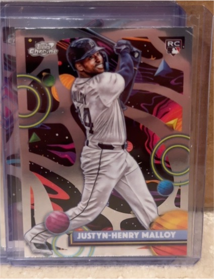 2025 Topps Cosmic Chrome #75 Justyn-Henry Malloy — front