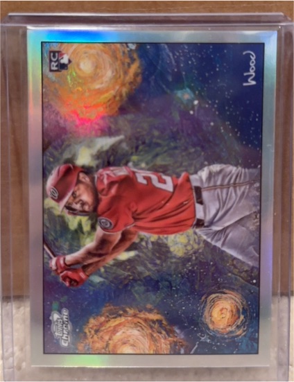 2025 Topps Chrome Cosmic #STN-4 James Wood — front