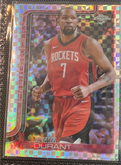 2025-26 Topps Chrome #155 Kevin Durant — front
