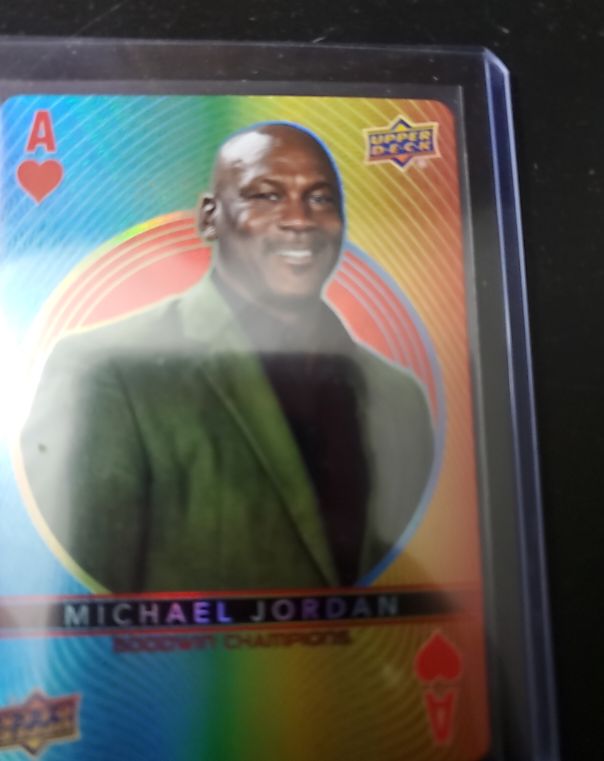 2022 Upper Deck Goodwin Champions #ACE-HEARTS Michael Jordan — front