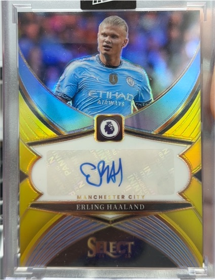 2024 Panini Select Premier League Erling Haaland — front
