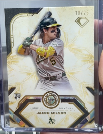 2025 Topps Diamond Icons #5 Jacob Wilson — front