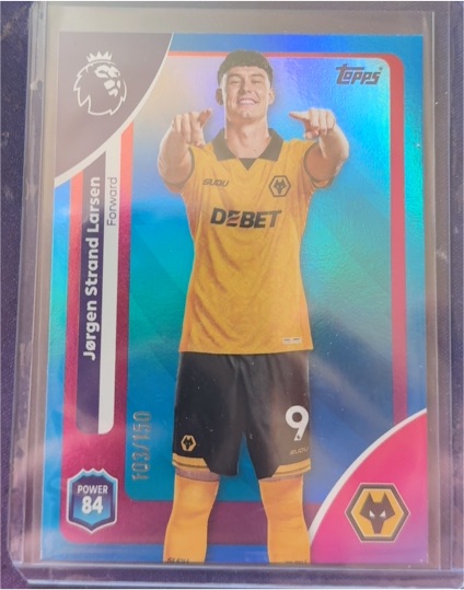 2025-26 Topps Premier League #302 Jørgen Strand Larsen — front