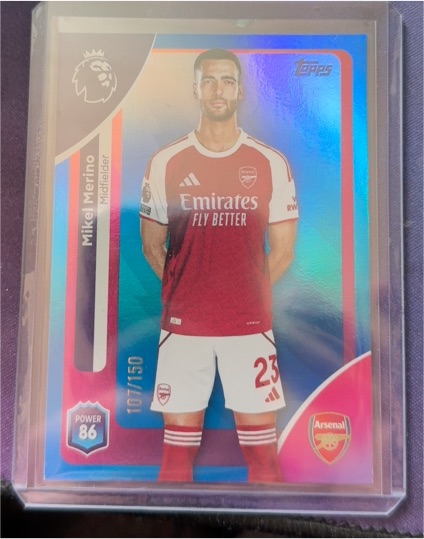 2025-26 Topps Premier League #6 Mikel Merino — front