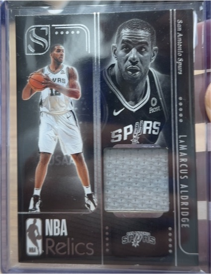 2024-25 Panini Silhouette NBA Relics #LaMarcus Aldridge — front