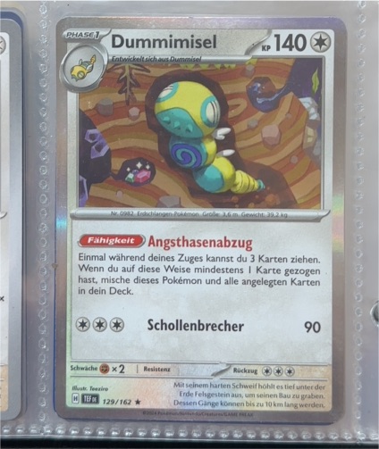 2022 Pokémon Scarlet & Violet - Temporal Forces #129 Dummimisil — front