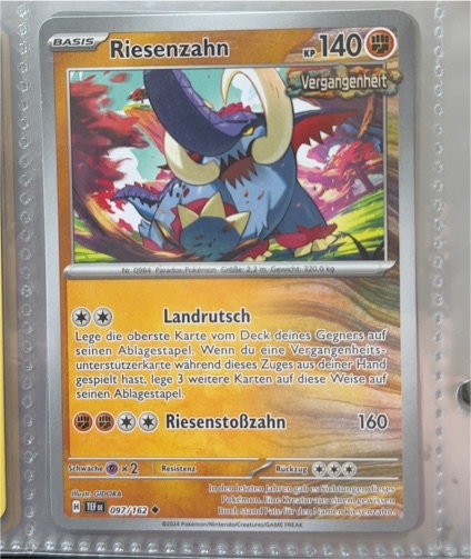 2014 Pokémon TCG #097 Riesenzahn — front