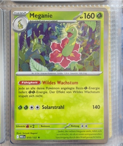 2023 Pokémon Mega Evolutions #010 Meganie — front